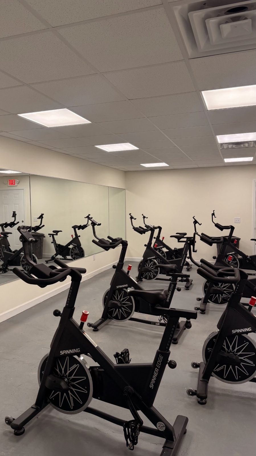 Spin Pilates class